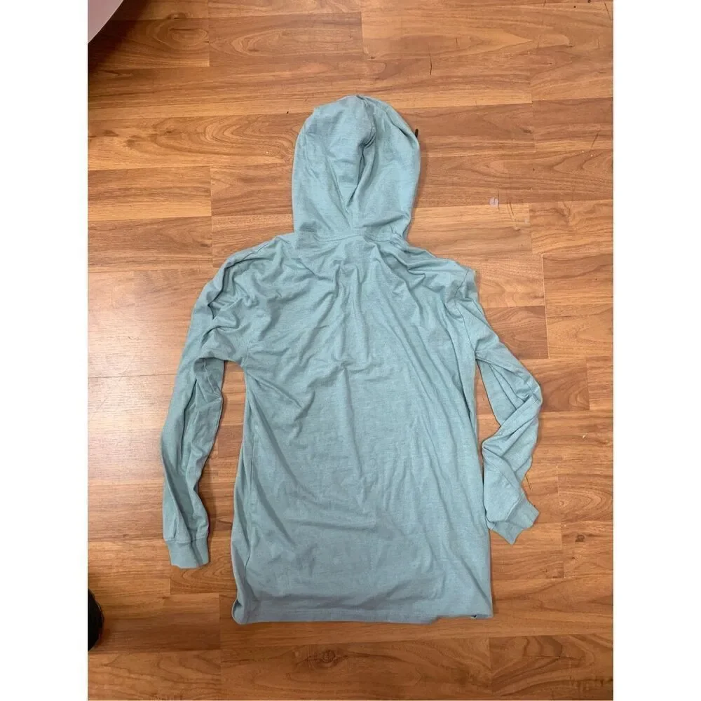 The North Face Mens Green Never Stop Exploring Pullover Hoodie Size Small